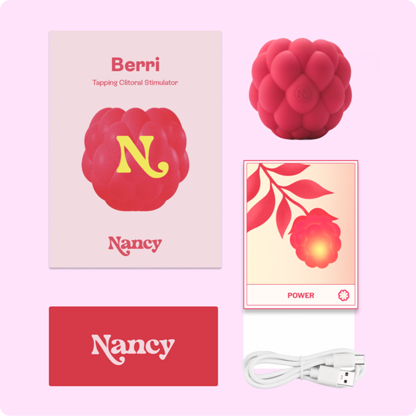 Berri clitoral vibrator — close detail